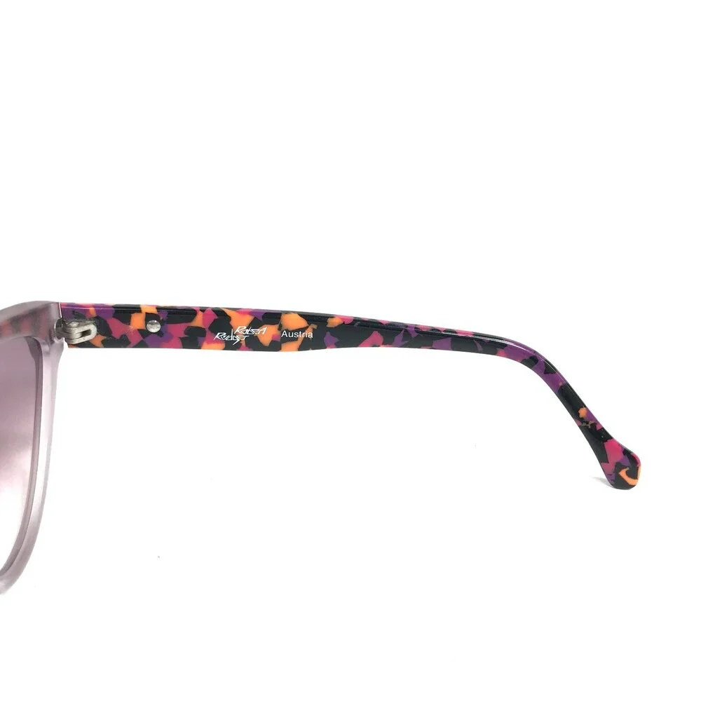 Vintage Robert Rodger Sunglasses 360 24 Tortoise Geometric Frames Purple Lenses